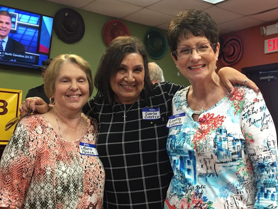 Laura Meece, Carla Castro and Loretta LaLonde